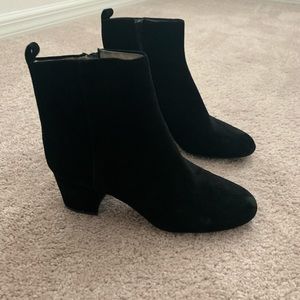 Black Suede Ankle Boots